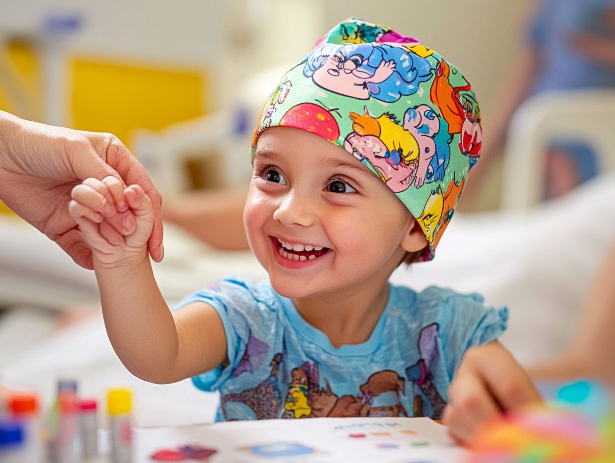 What should I say to a child with a cancer diagnosis?