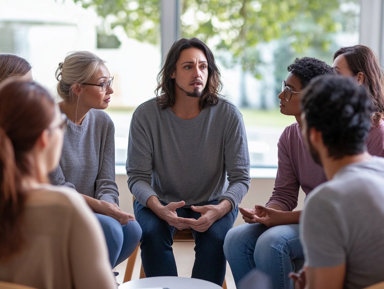 How do I begin creating a support network during treatment?