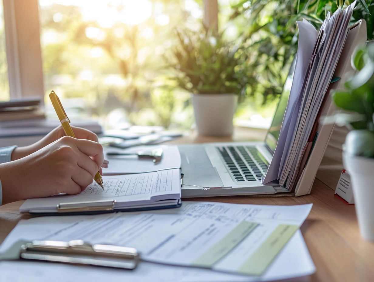 Updating Information and Test Results