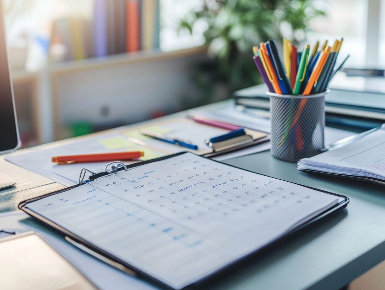 What are some tips for staying organized during treatment?