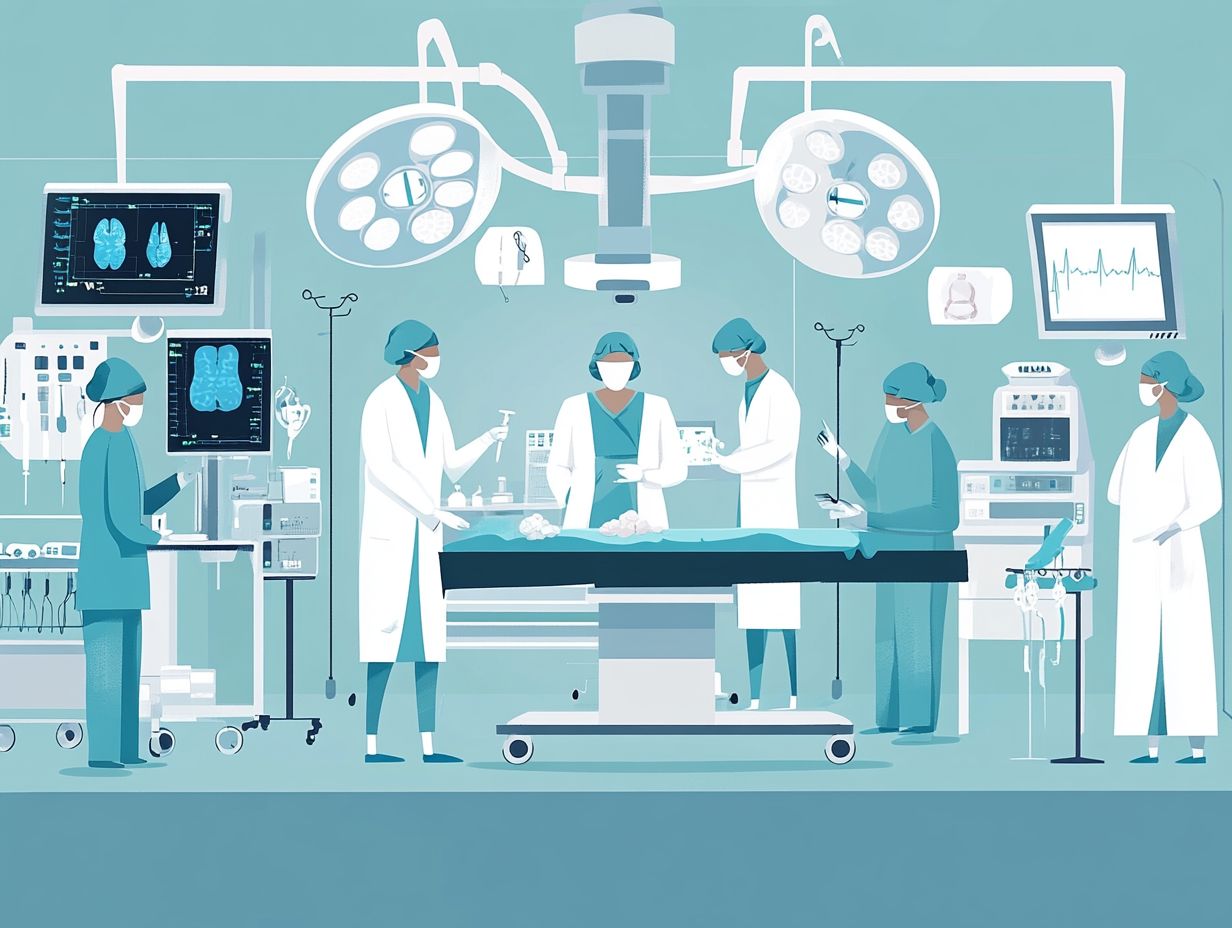 What are the different types of surgery for cancer?