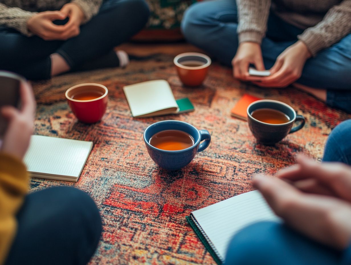 What is a survivor support group?