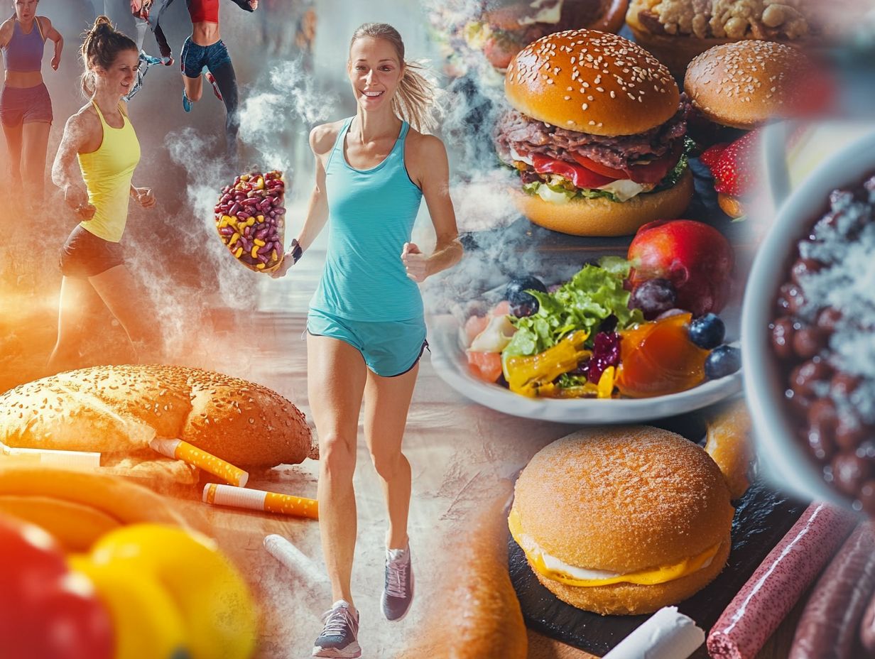 How does diet affect the risk of developing cancer?
