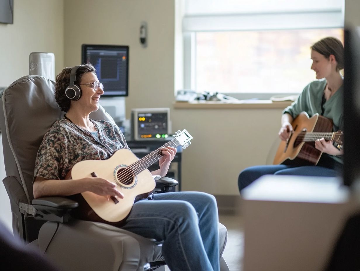What is music therapy and how does it impact cancer care?