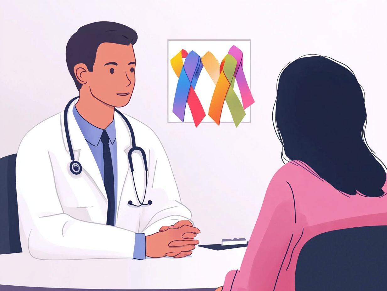 What is the importance of early detection in cancer types?