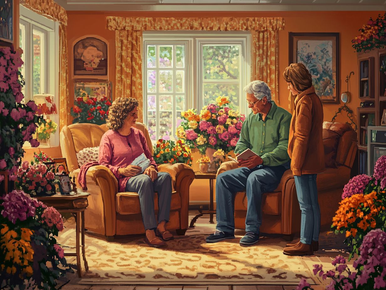 How does family support play a role in cancer care?