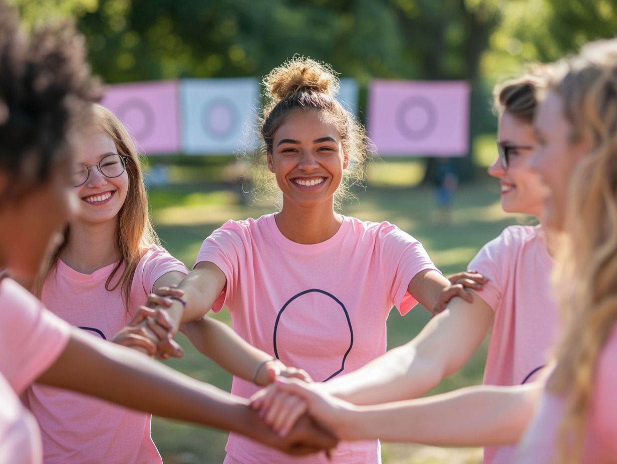 2. How do community organizations contribute to cancer advocacy?