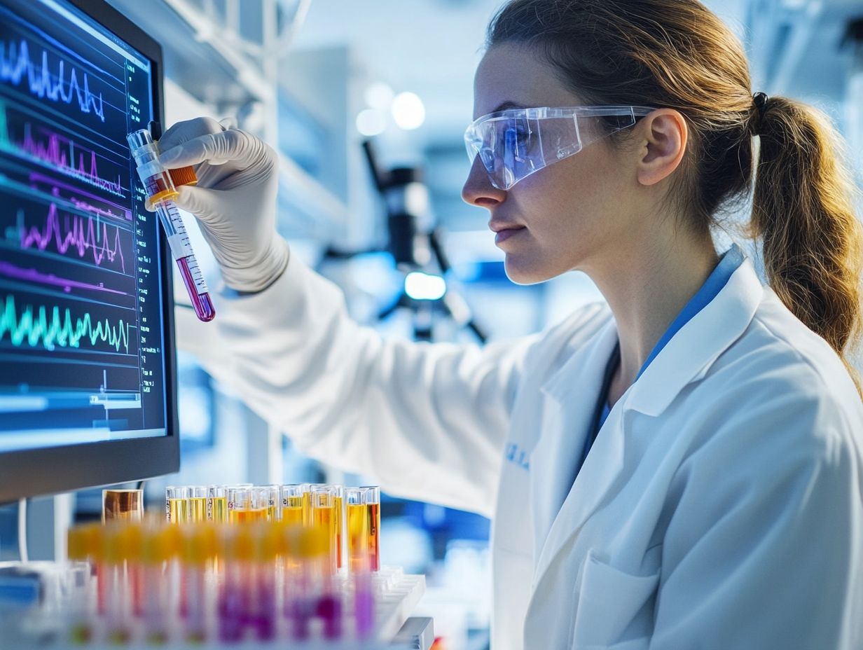 How do doctors identify biomarkers in cancer patients?