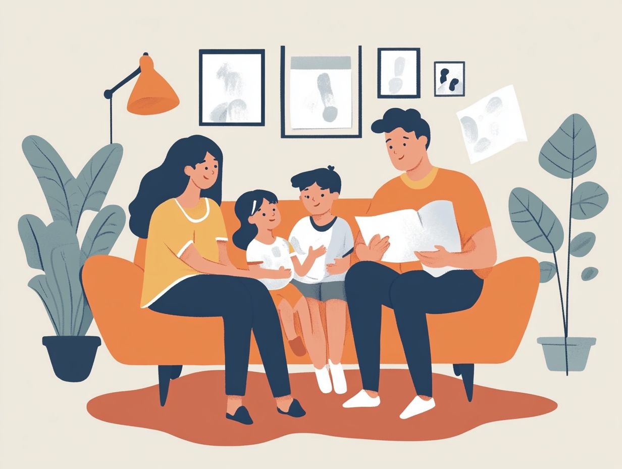 What is grief support for families?