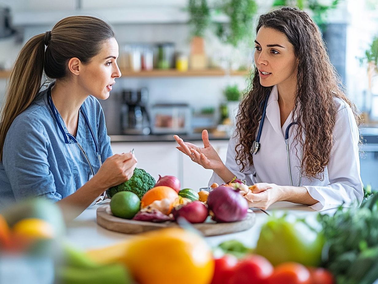 Working with a Nutritionist
