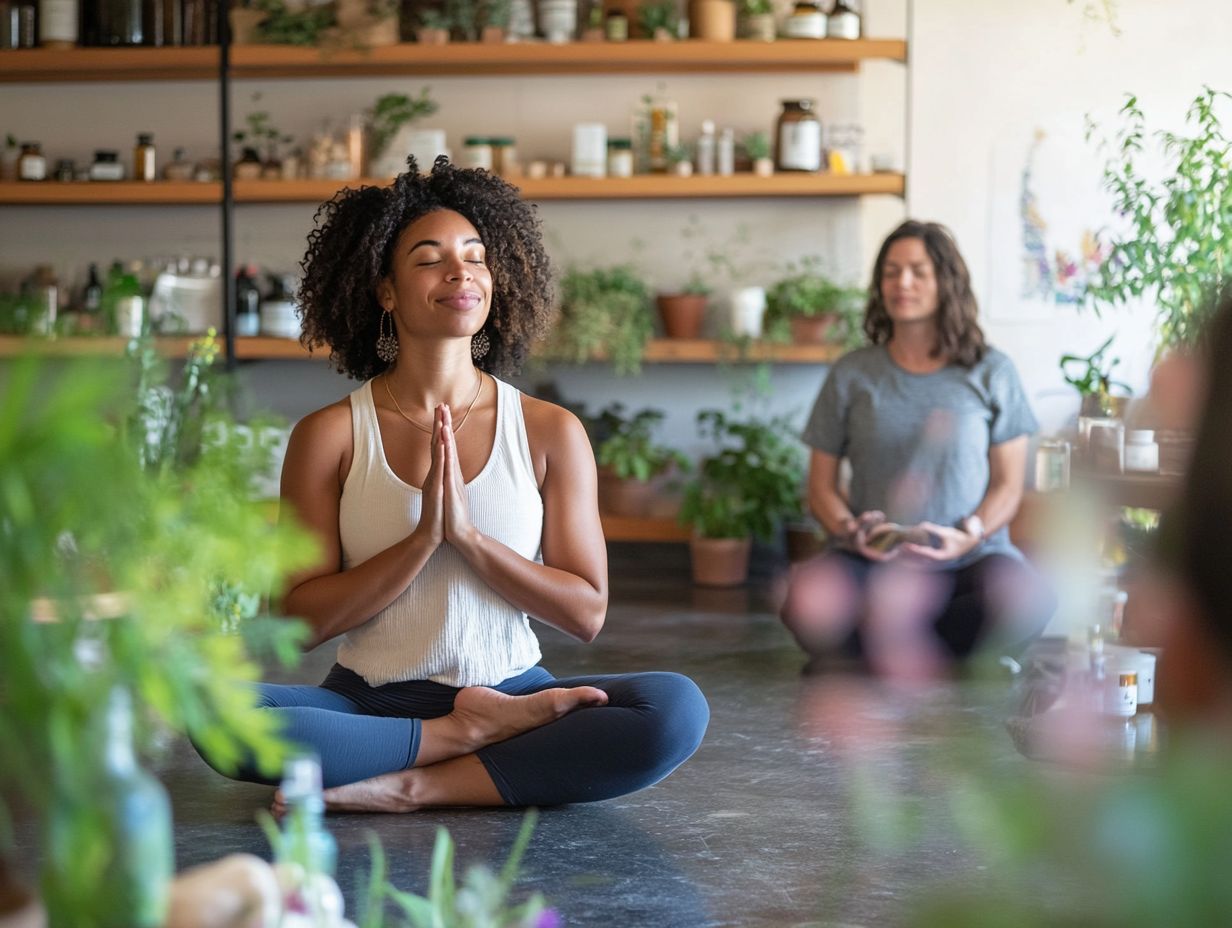 What are some examples of complementary therapies used in integrative oncology?