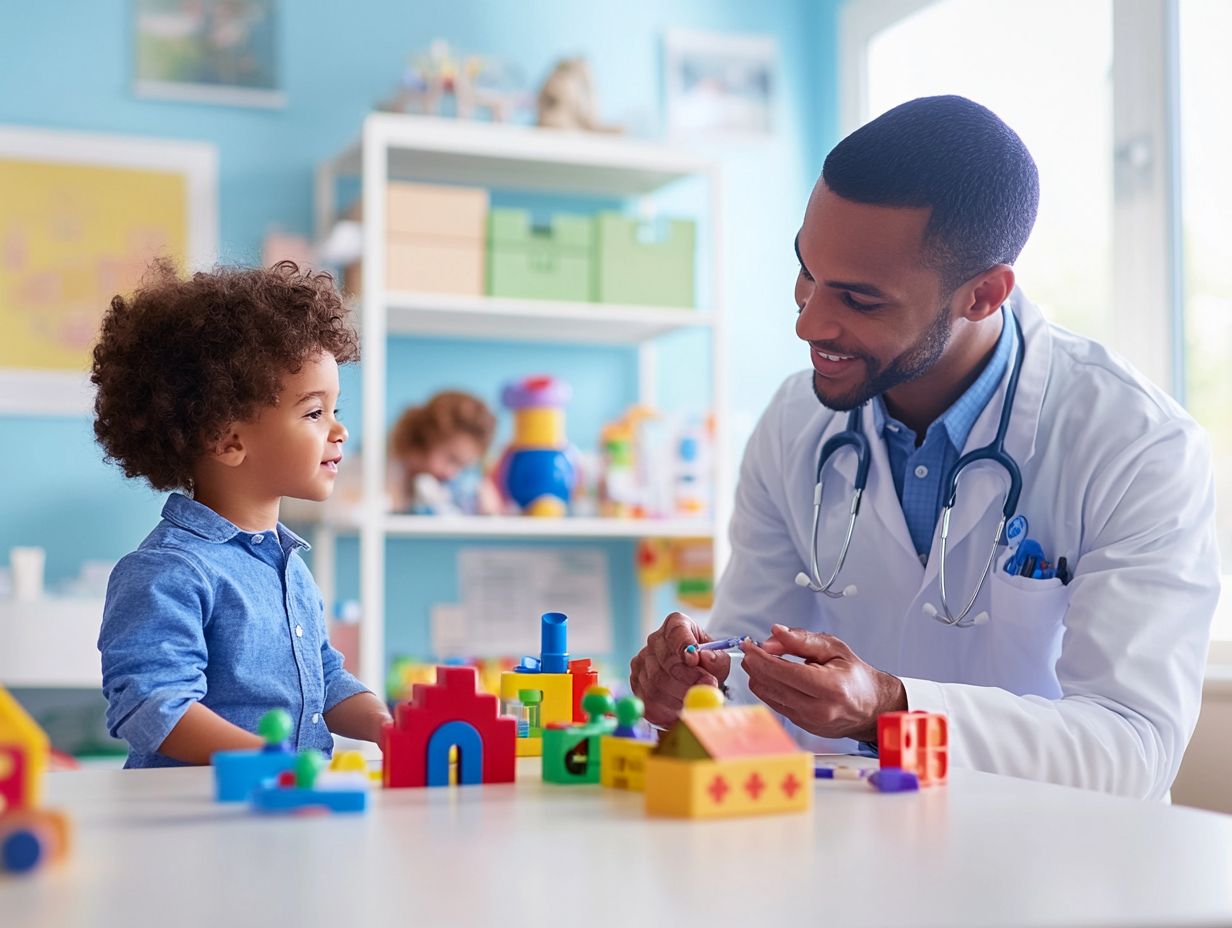 What are the most common types of pediatric cancers?